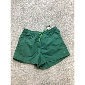 Alpine Design Womens 3 Inch Pull On Shorts Green Mid Rise Relaxed Fit XS NEW